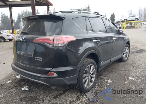 2017 Toyota Rav4 Hybrid Limited from USA, damaged, VIN JTMDJREV9HD137563
